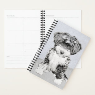 Peinture Tibétaine Terrier - Cute Original Chien A