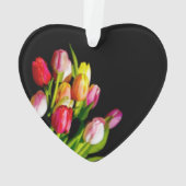 Peinture Tulip - Art Fleur original (dos)