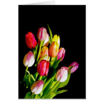 Peinture Tulip - Art Fleur original