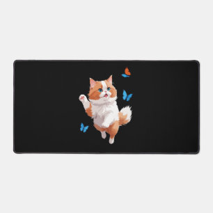 Peinture vectorielle chat adorable amusant jouer p