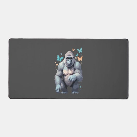 Peinture vectorielle Gorilla Adorable Jeu animal a (Recto)