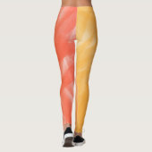Peinture versante colorée. leggings (Dos)