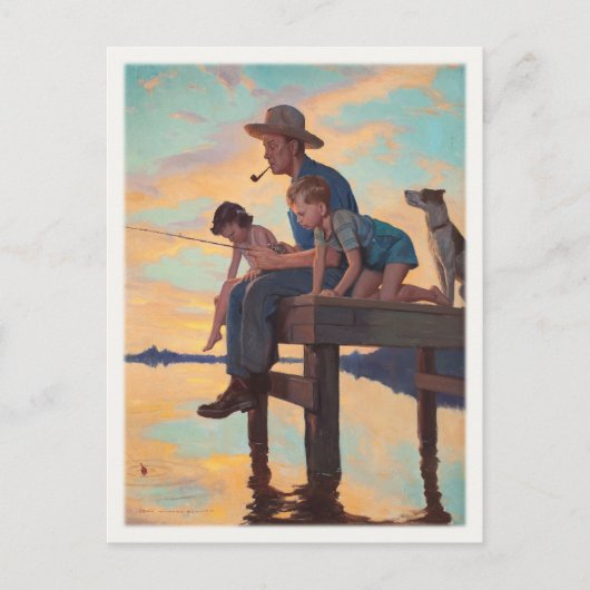 Peinture vintage par carte postale (Devant)