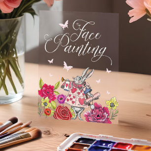 Peinture Visage Alice Au Pays Des Merveilles Lapin