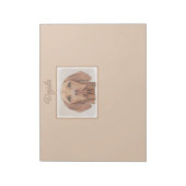 Peinture Vizsla - Magnifique Bloc-notes d'art orig (Tourné)