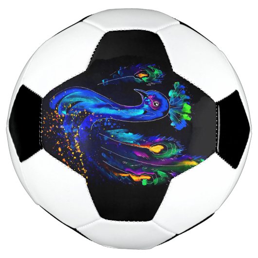 Peinture Whimsical Peacock (Tourné)