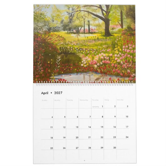 Peintures à l'huile par Gary Poling Calendrier (Apr 2027)