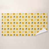 Peintures D'Abeilles (Serviette de bain)