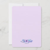 Peintures dans Invitation rose (Dos)