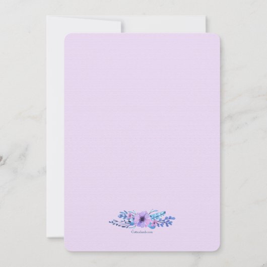 Peintures dans Invitation rose (Dos)