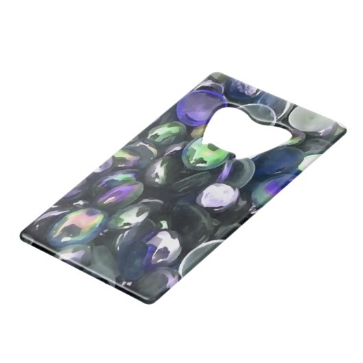 Peintures de galets de verre décoratifs (Devant Angle)
