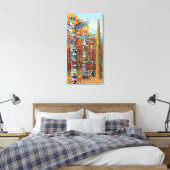 Peintures de totems sur toile (Insitu(Chambre))