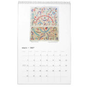 peintures peintures dessinées calendrier 2026 (Mar 2027)