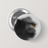 peinzende aap ronde button 5,7 cm (Voorkant /achterkant)