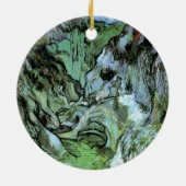 Peiroulets Ravine by Vincent van Gogh Keramisch Ornament (Achterkant)