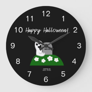 Pek A Boo Ghost Acrylwand Klok