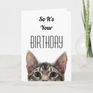 Pékin Chat Brown C'est votre carte d'anniversaire