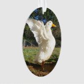 Pekin Duck Ornament (voorkant)