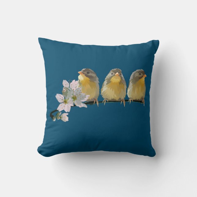 Pekin Robins Kussen (Voorkant)