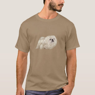 Pekinees - Wit T-shirt