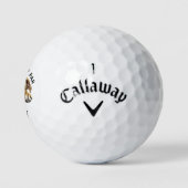 Peking Bulldog aanpassen Golfballen (Logo)