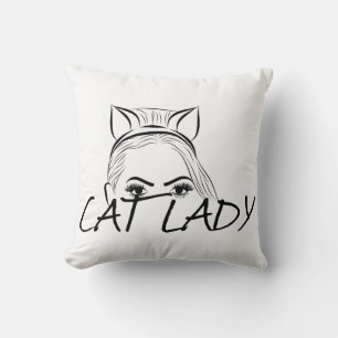 Peking Cat Lady Kussen