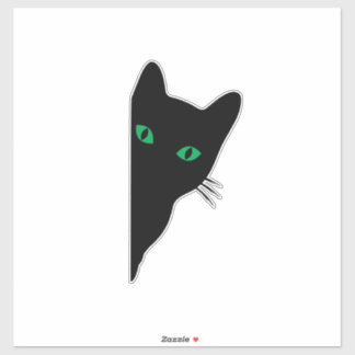 Peking-Cat-Silhouette-Decal-Notitieboek-Car-Laptop Sticker