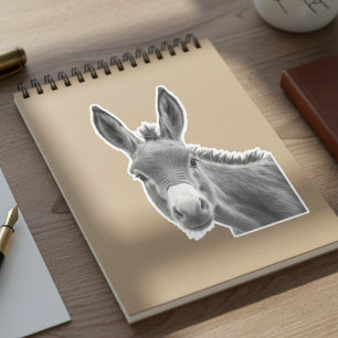 Peking Donkey Funny Sticker