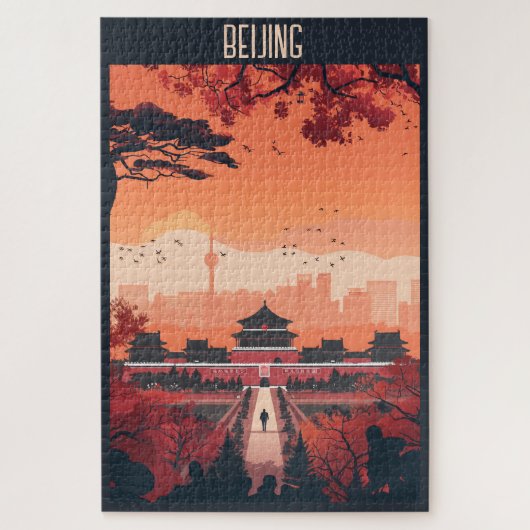 Peking Puzzel Legpuzzel (Verticaal)