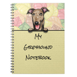 Peking Schattig Greyhound notitieboek