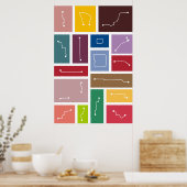 Peking - Transit Palettes Poster (Keuken)
