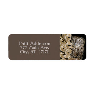 Peking Winking Uil Etiket