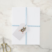 Pekingees Feestje Cadeaulabel (Met Touw)
