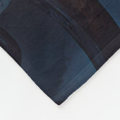 Pekingees Kerstfeestijd Fleece Deken (Hoek)