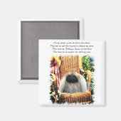 Pekingees Kunst Cadeaus Magneet (Voorkant / Achterkant)