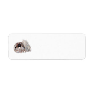Pekingees Retouradreslabels Etiket
