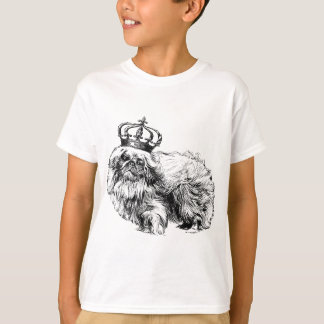 Pekingese Crown Dog Royal T-shirt