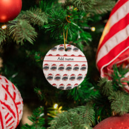 Pekingese Dog Breed Christmas Stars Keramisch Ornament