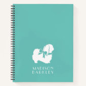 Pekingese Dog Puppy Notitieboek (Voorkant)