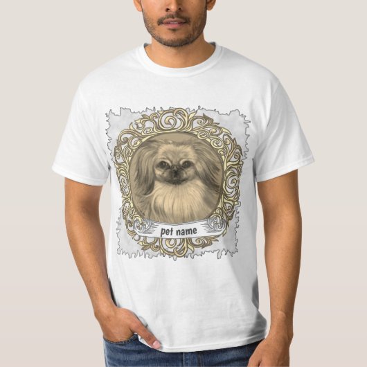 Pekingese Dog T-shirt (Voorkant)