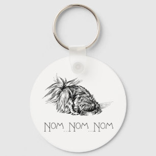 Pekingese Gretige Eter Sleutelhanger