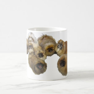 Pekingese Groep Koffiemok