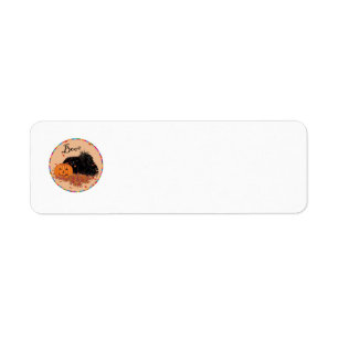 Pekingese Halloween Return Address Labels