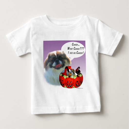 Pekingese Halloween Snoep (Voorkant)