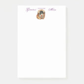 Pekingese Heart mama Post-it® Notes (Voorkant)