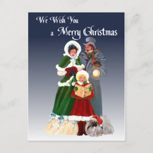 Pekingese Holiday Design Feestdagenkaart