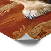 Pekingese - Hond Art Print (Hoek)