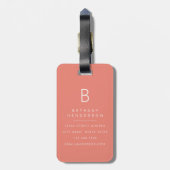 Pekingese Hond Bagage Label (Achterkant verticaal)