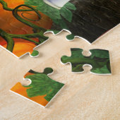 Pekingese Hond in Halloween Kostuum Legpuzzel (Zijkant)