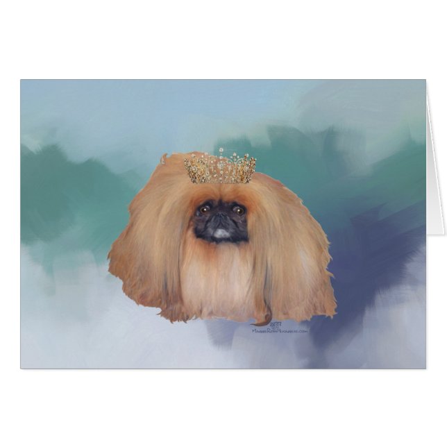Pekingese Ice Princess (Voorkant Horizontaal)